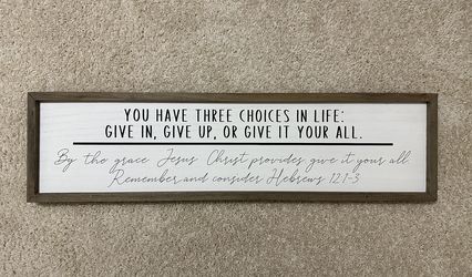 Wedding/Marriage Sign