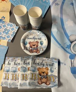 Baby Showers supplies “boy”