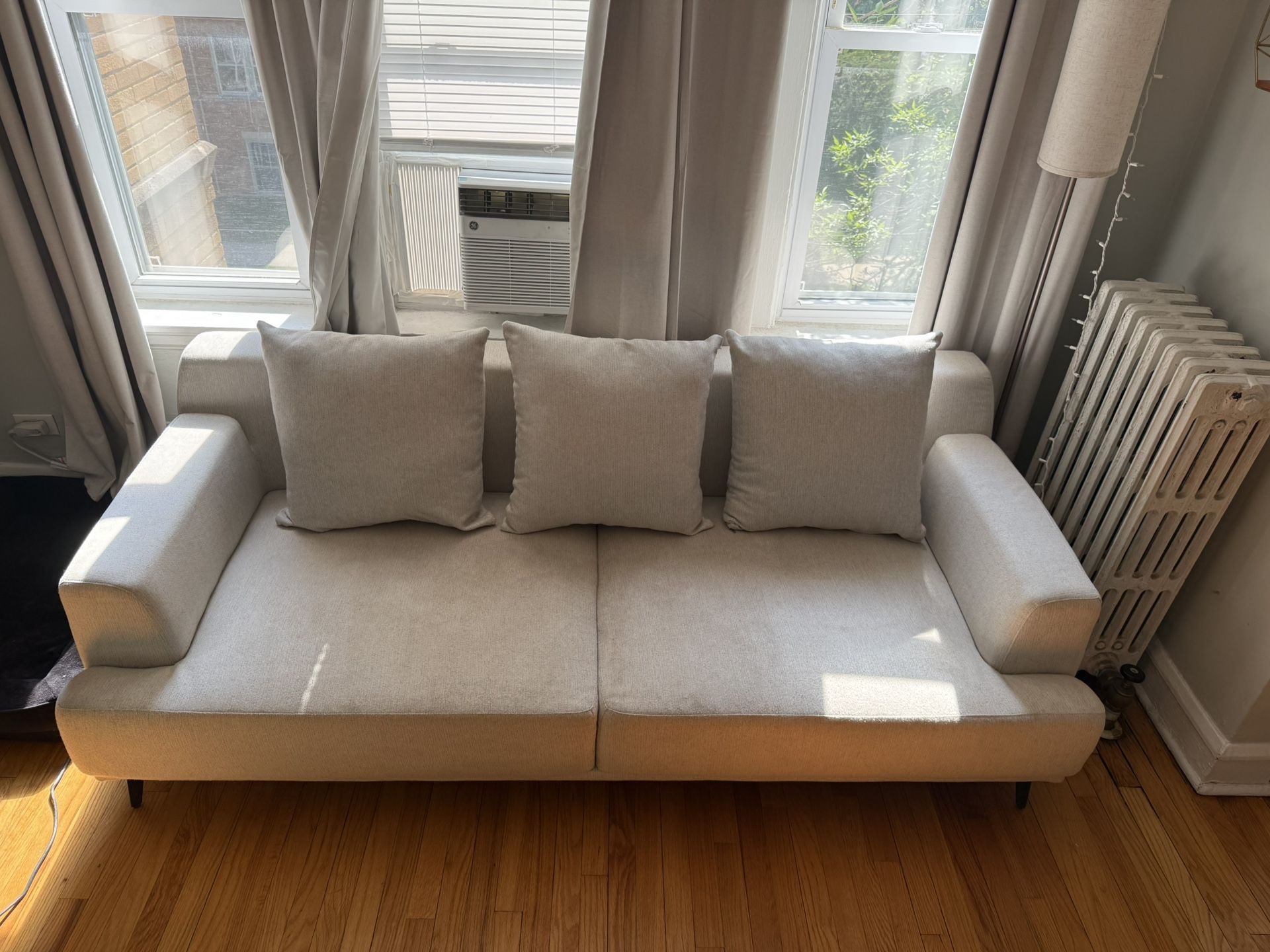 Cream 7ft Couch