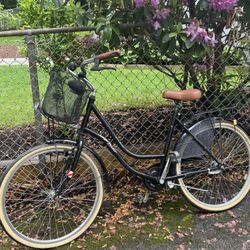 Nordic Classic Bike with Headlight And Front Basket Wheels Made In Poland 