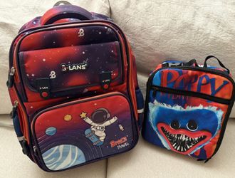 Set Of, Back Pack Like Knew