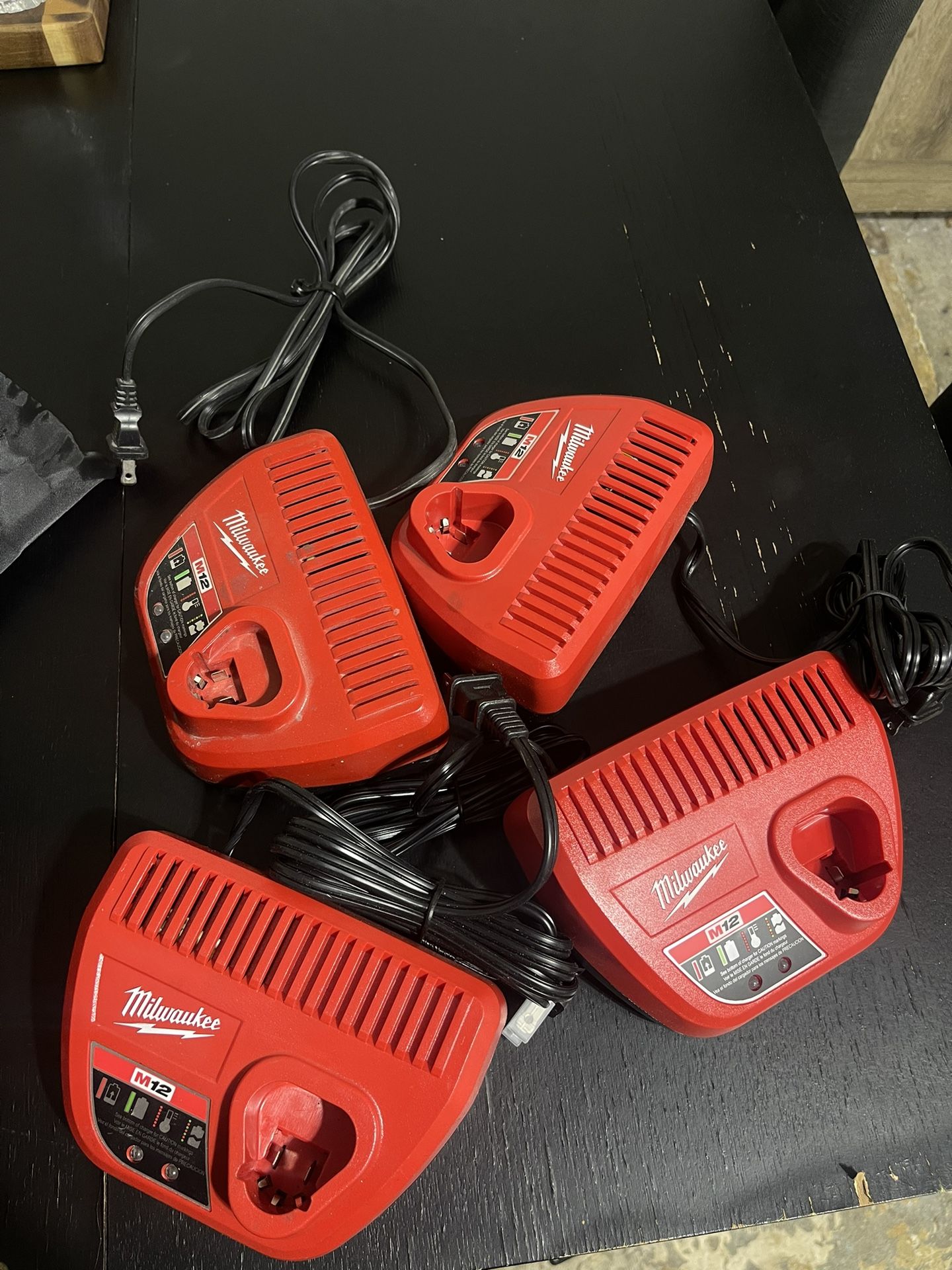 Milwaukee m12 Chargers
