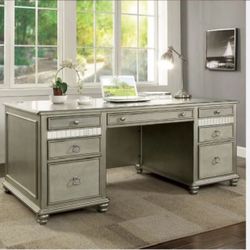 Italian Style Desk And File Cabinet Set 