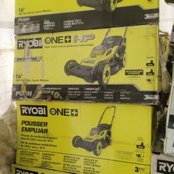 Lawnmower Riobi Bateria Y Cargador ELECTRICA 