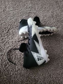Adidas Football Cleats Black and White