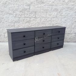 Gray Matte Wide Bedroom Dresser!