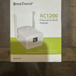 BrosTrend AC1200 Ethernet to Wi-Fi Adapter : AC7