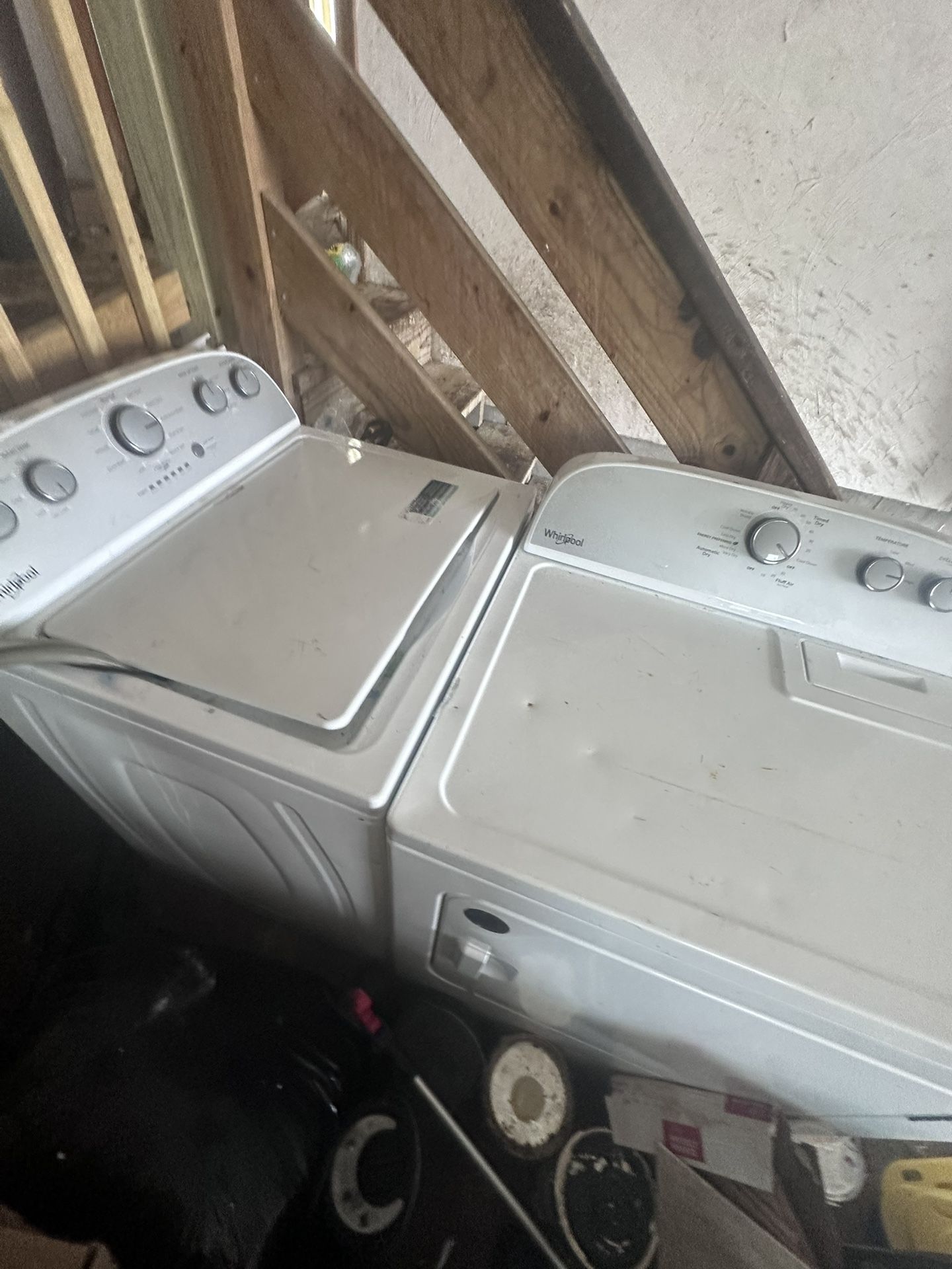 Washer and dryer get condition 300 For Both