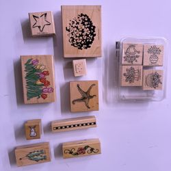 Rubber Wood Stamps