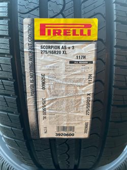 New 275/55/20 Pirelli scorpion 🦂