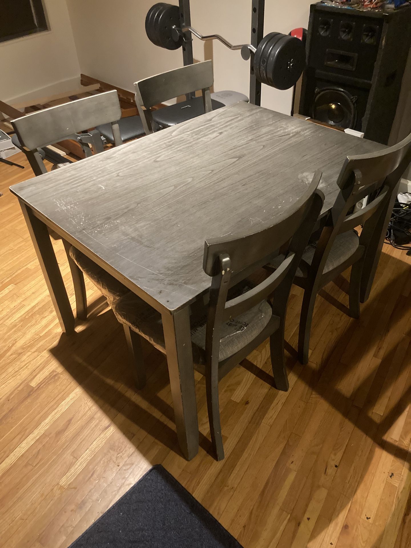 Table and Chairs Set 5 Piece