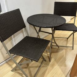Patio Table & 2 Chairs 