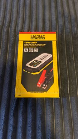 Stanley Fat Max 1800 Amp lithium, jumpstart, USB power bank