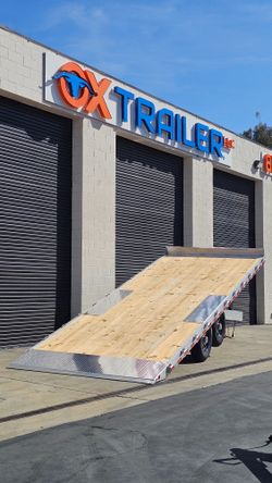 NORDTEK FLAT-BED DECK-OVER TILT 8.5x22 TRAILER TDM 14K GVWR