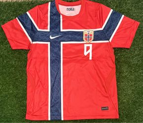Haaland Norway Jersey XL LARGE MEDIUM SMALL