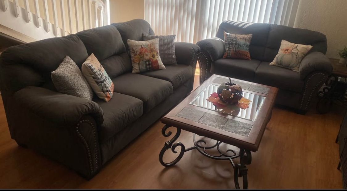 Ashley’s Sofa And Loveseat