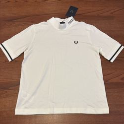 Fred Perry Branded High Neck T-Shirt
