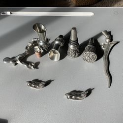 Royal Selangor Fine Pewter Wine Set.