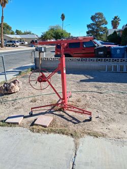 Drywall Panel Hoist Lift New 