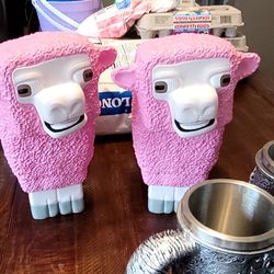 Pink Sheep Minecraft Mine Craft Popcorn Bucket New Never Used Sell Or Trade