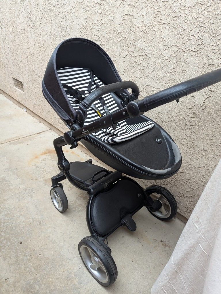 Mima Xari Stroller And Bassinet Double Set