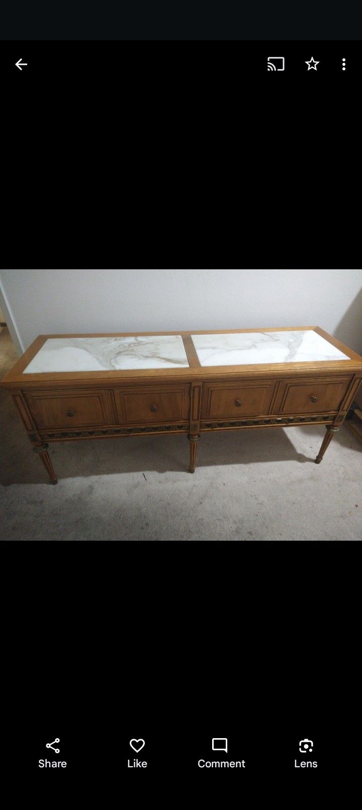 Antique Credenza