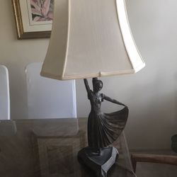 Art Deco Collectible Lamp 25” H