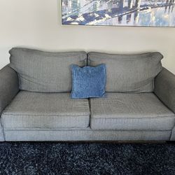 Two Couches + Pillows + Foldable Matters  