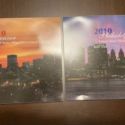 Set of 02 - 2010 US Mint Uncirculated Coin Set