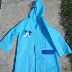 !!  Boys Minnie Mouse Rain Jacket With Hood