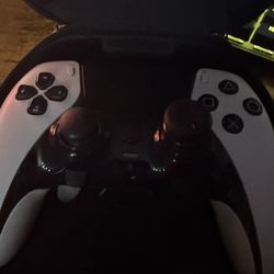 Ps5 Edge Controller With Black Controller Freak Almost New