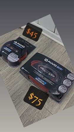 0 gauge wire kit NEW  Car Audio Install Kit Espanol/English