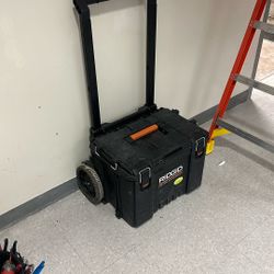 Rigid Rolling Modular Tool Box With Handle