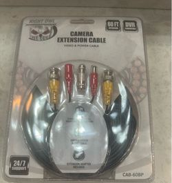 Night Owl Camera Extension Cable. 60 Feet. CAB-60BP. Video & Power Cable