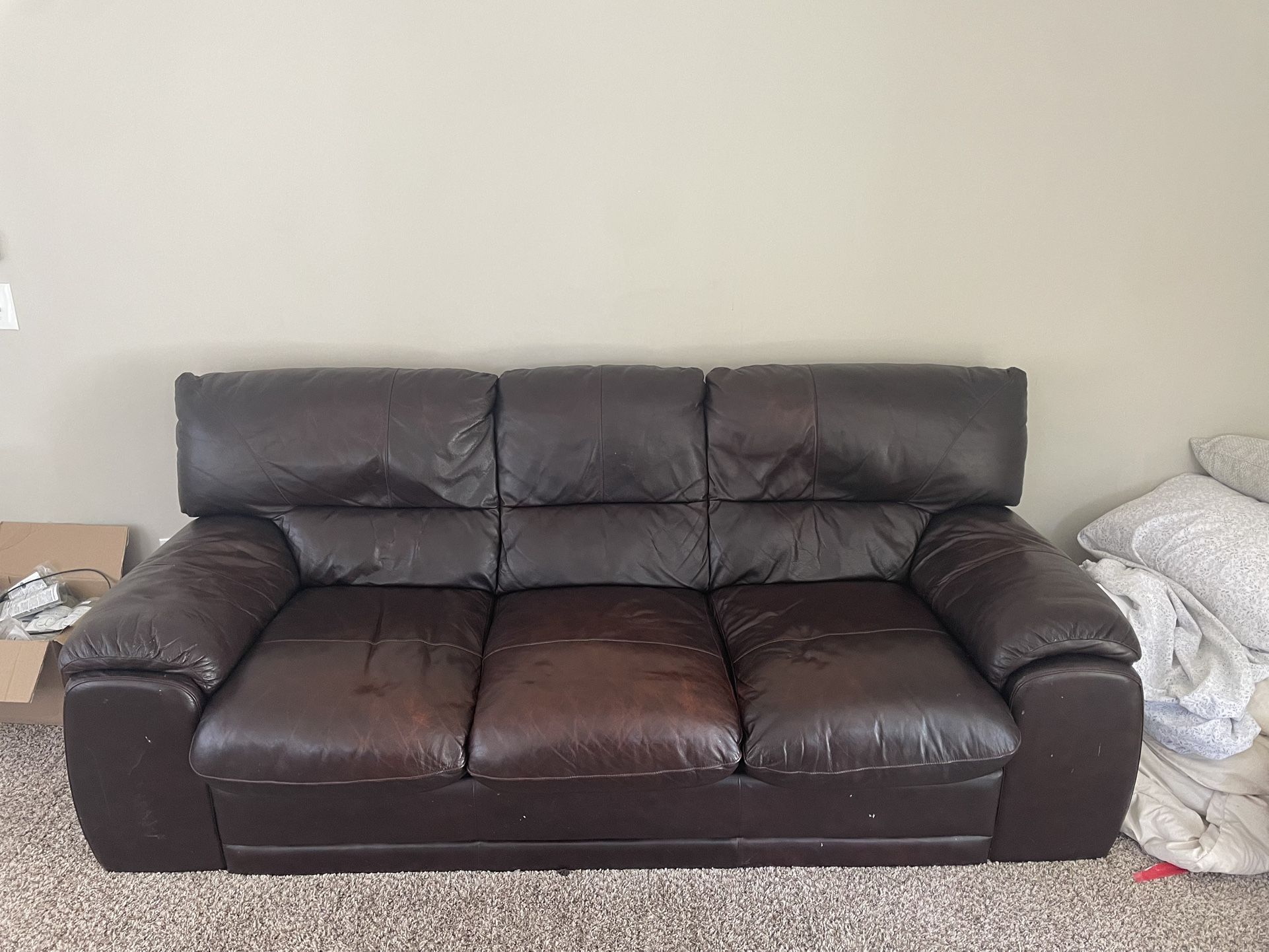 Leather Couch