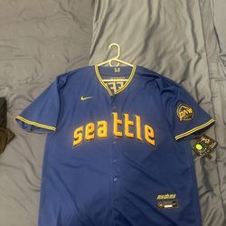 Open To Trades- Nike Ken Griffey Seattle Mariners City Connect Authentic Jersey Size 2XL