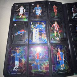 9 (Select) Soccer cards