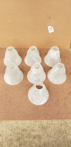 Frosted Glass Wbite Bell Lamp Pendant Shade