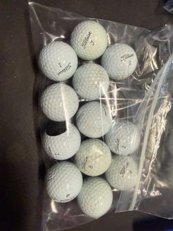 USED Golf balls bagged and ready to GO
