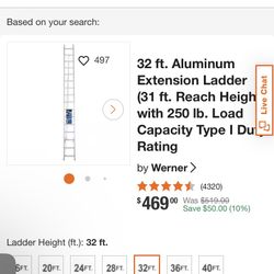 32ft Ladder 