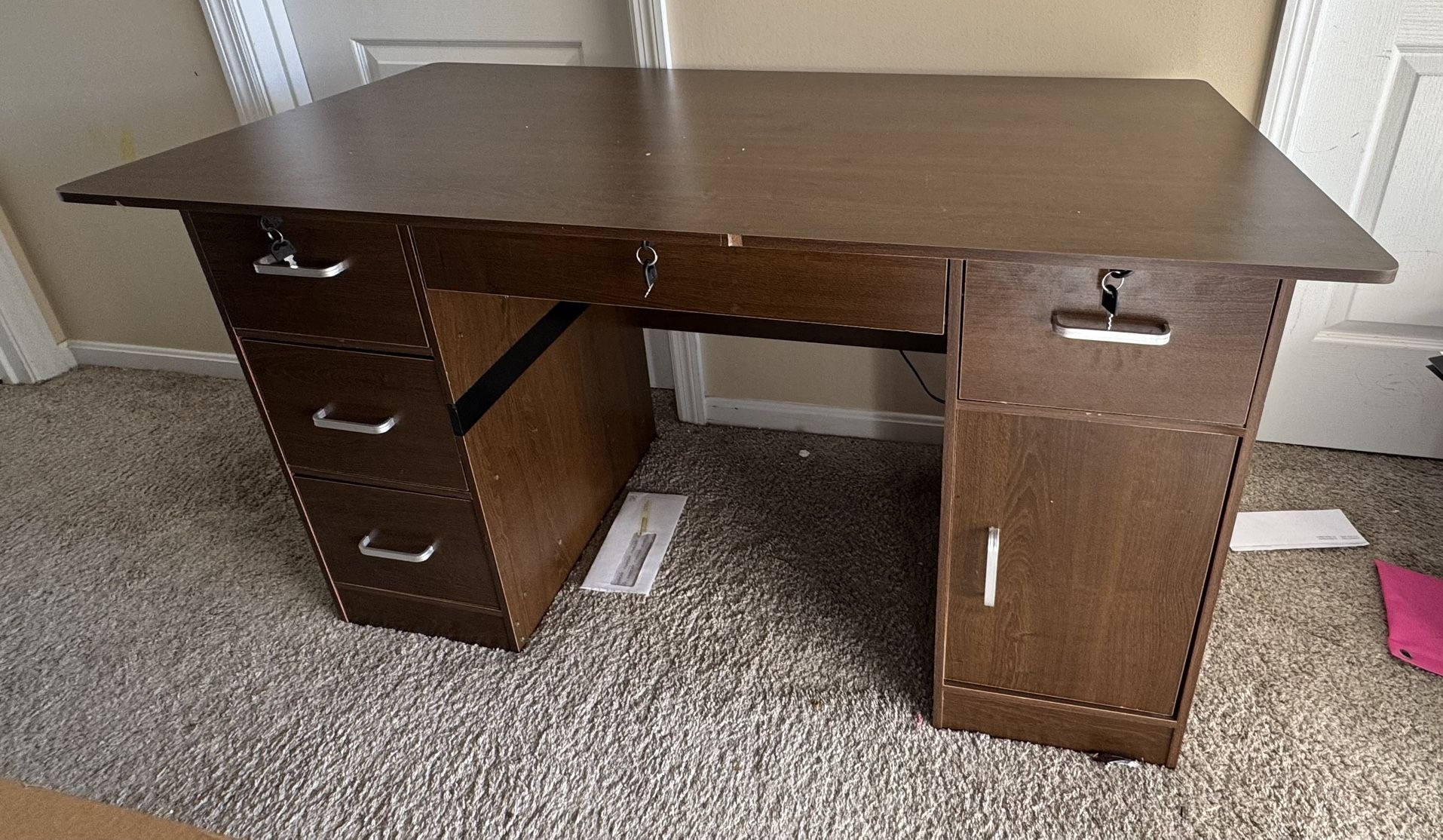 2 X4 Study Desk Free Moderately Used