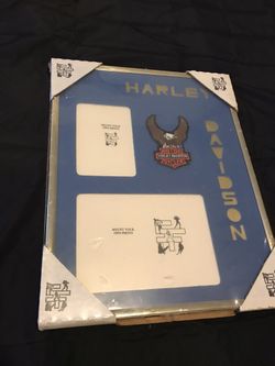 harley davidson motorcycle picture frame bike photo