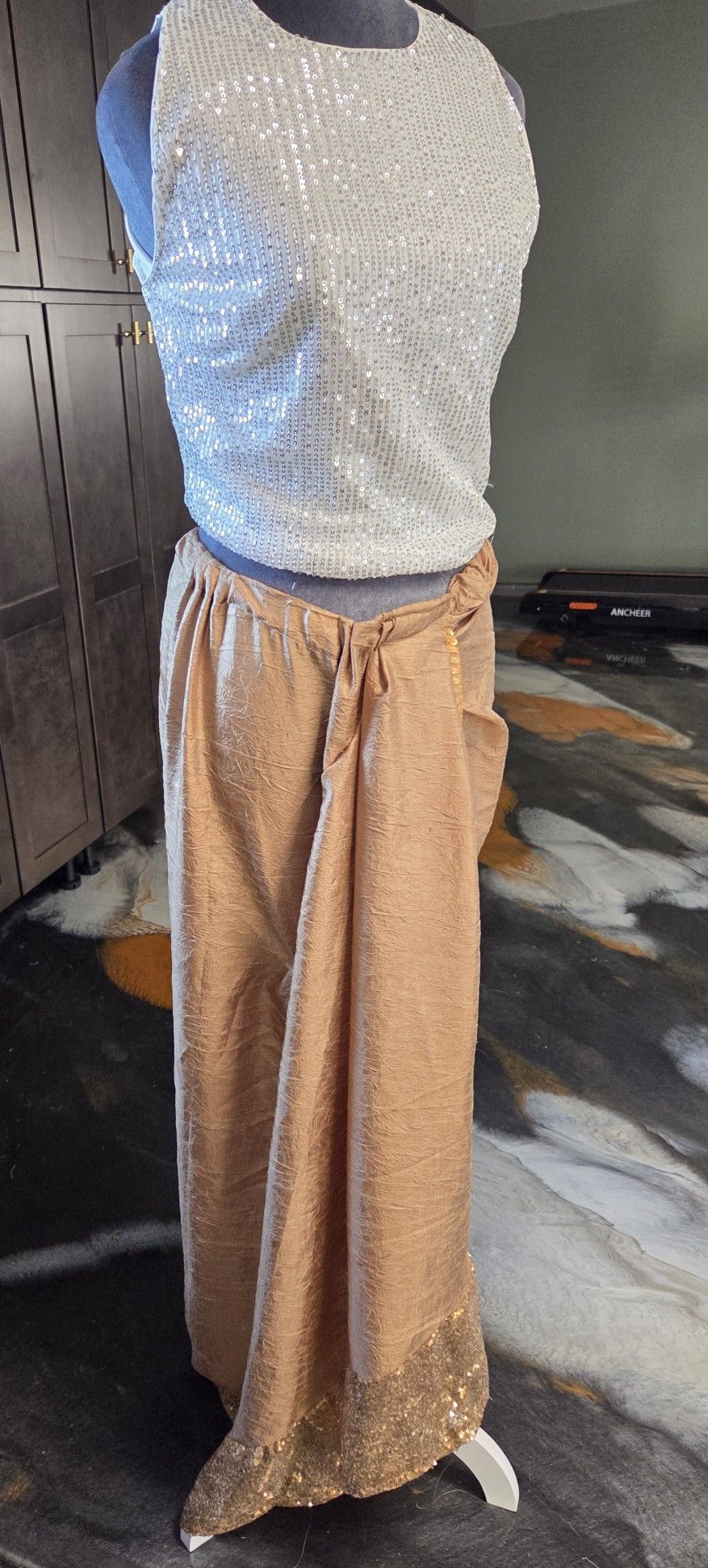 Indian Pakistani Tradition Designer Dhoti Skirt