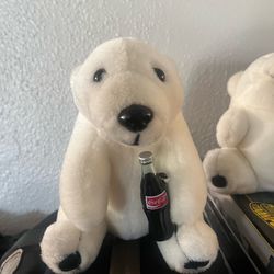 coca cola bear plushies
