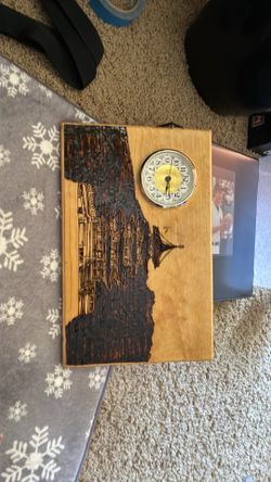 Handemade wall clock