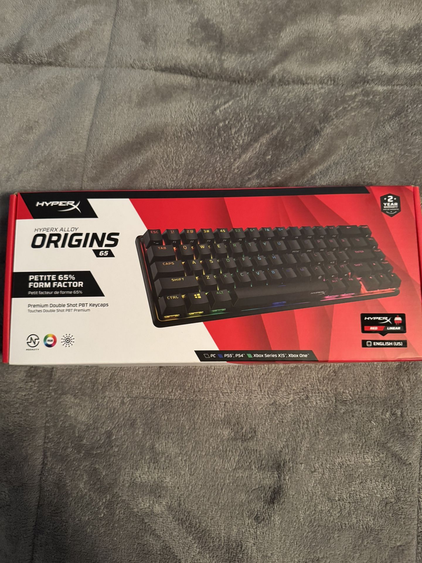 HyperX Alloy Origins 65% Gaming Keyboard