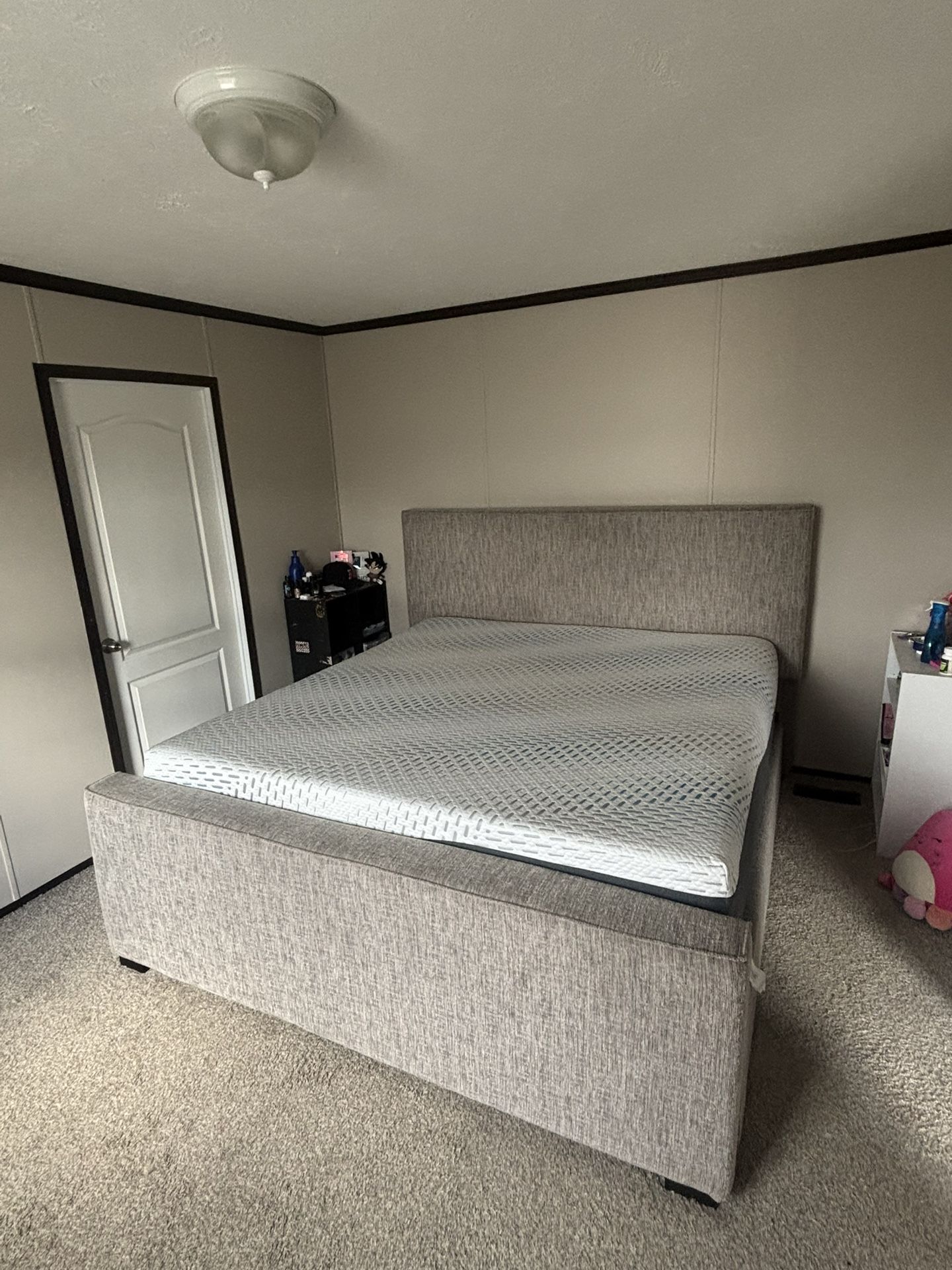 Ashley King Size Bed And Mattress