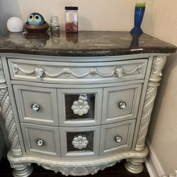 Marble Top Night Stand