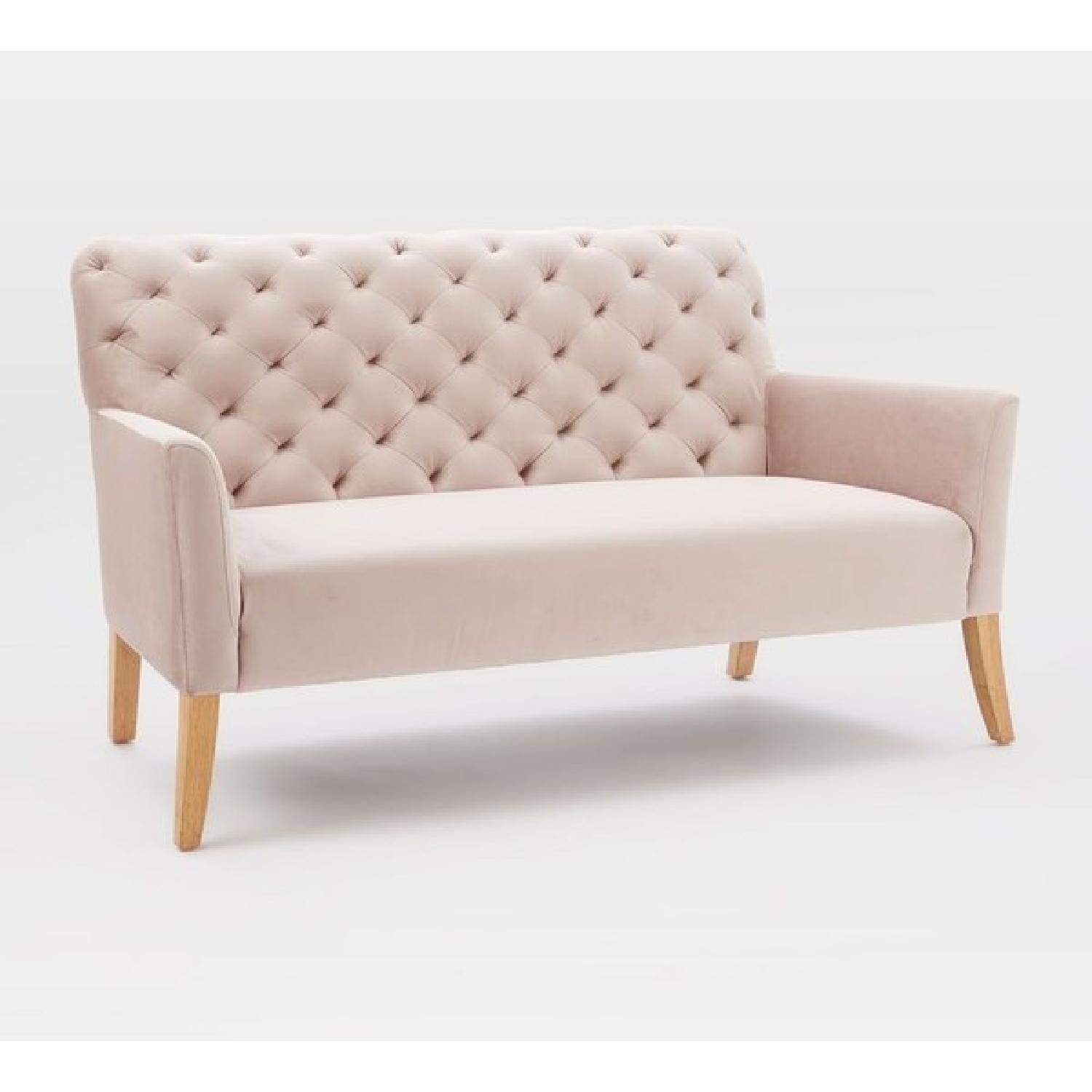 West Elm Elton Settee Love Seat