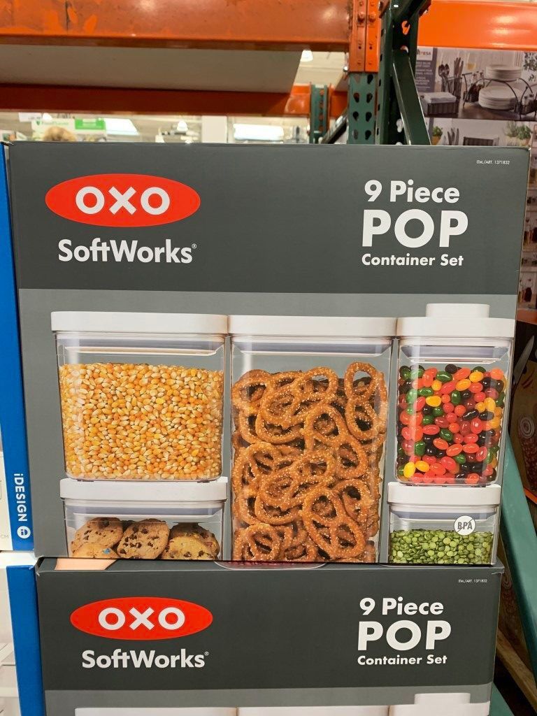 OXO SoftWorks 9-Piece POP Container Set
